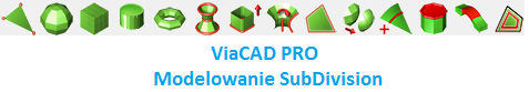 ViaCAD Pro subdivision